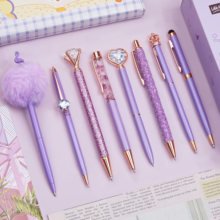 WEMATE Crystal Pen Set (8 Pieces)