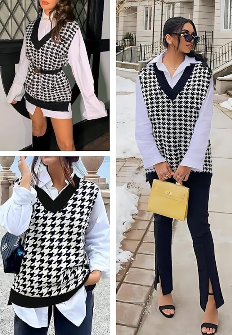 Zeagoo V-Neck Sweater Vest Pullover