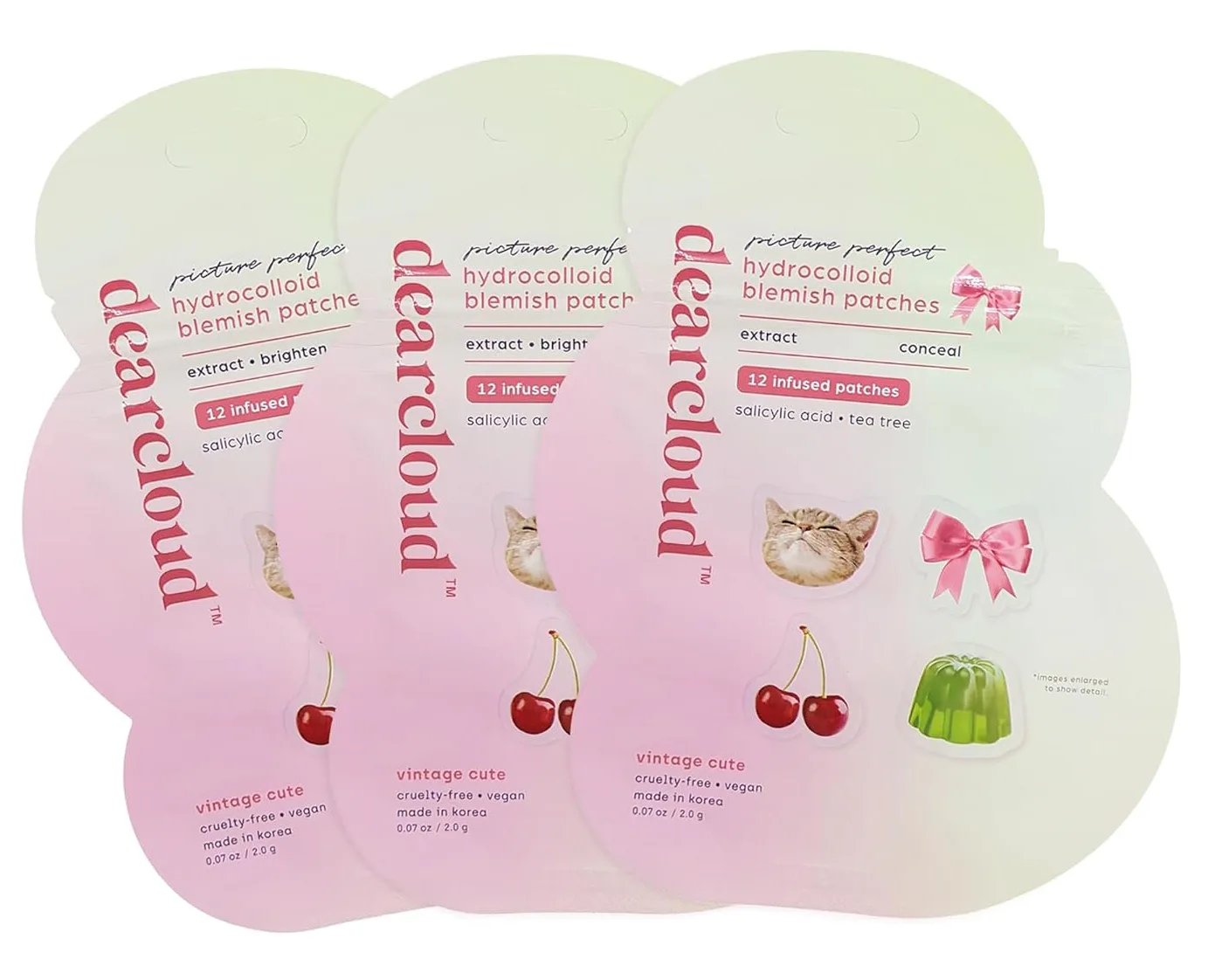 dearcloud Hydrocolloid Blemish Patches (36 Pieces)