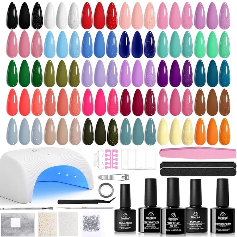 Beetles Gel Nail Polish Kit (54 Pieces)