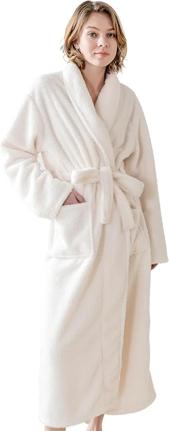 KORBLISS Plush Fleece Robe