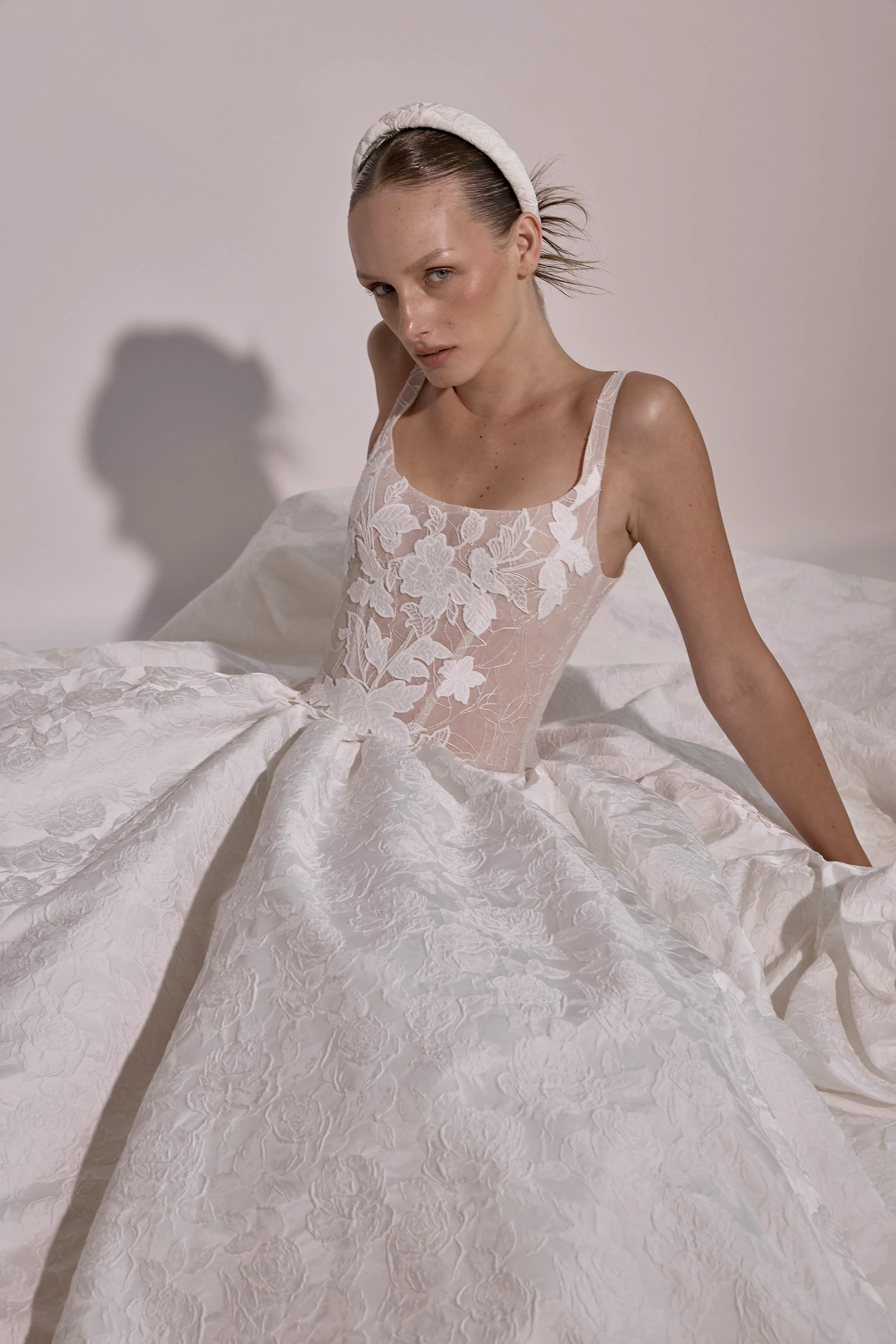 whimsical fall dress Meadow Floral Whimsical Wedding Dress main image 1