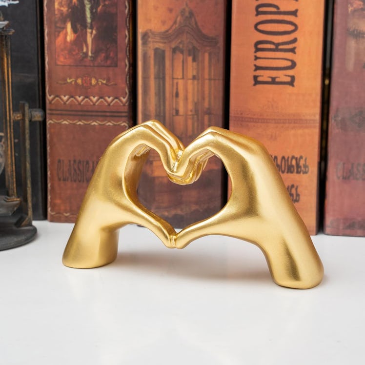 Lynagert Heart Hands Sculpture