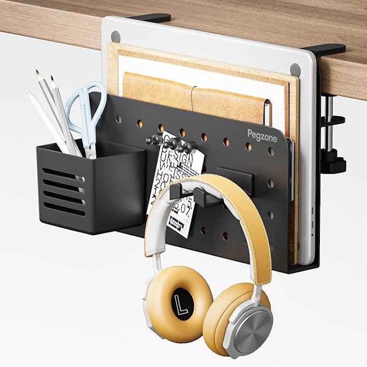 PEGZONE Desk Side Storage Organizer