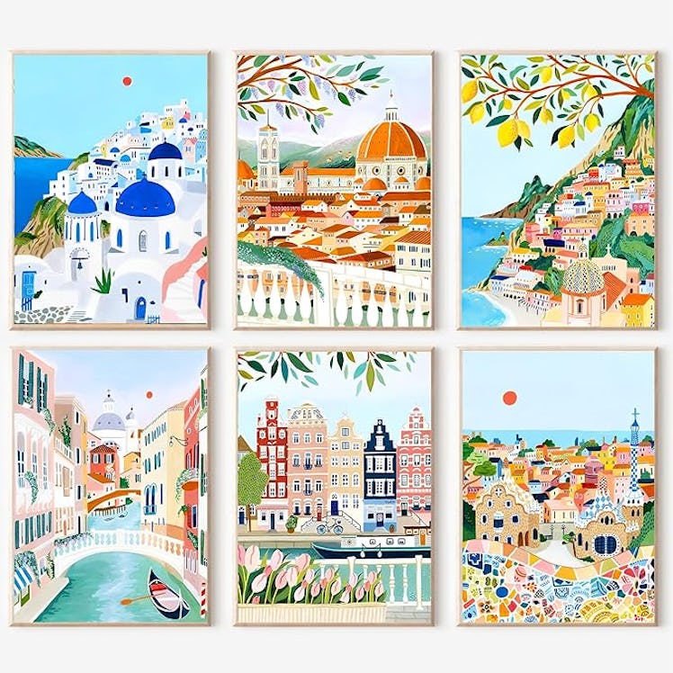 cupmod Paint by Number Landscapes (6-Pack)