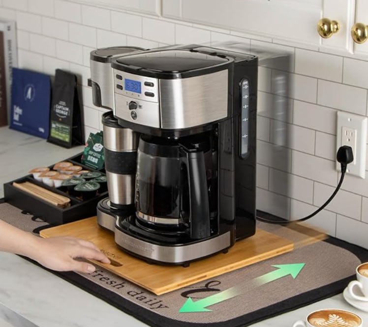 ANBOXIT Bamboo Appliance Slider