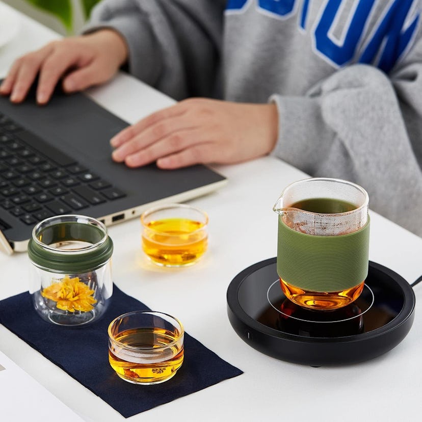DOPUDO Glass Tea Set (4 Pieces)
