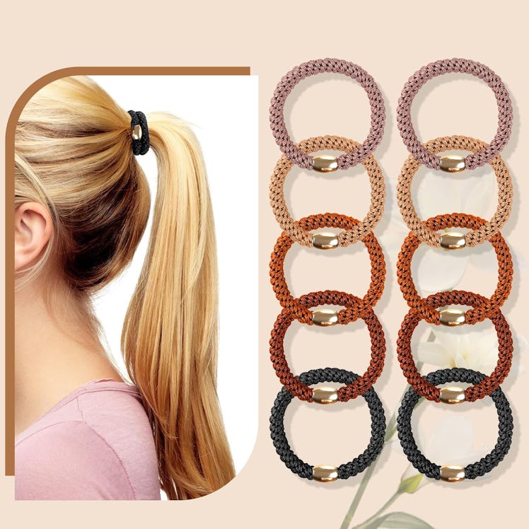 forenee No Damage Hair Ties (10 Pieces)