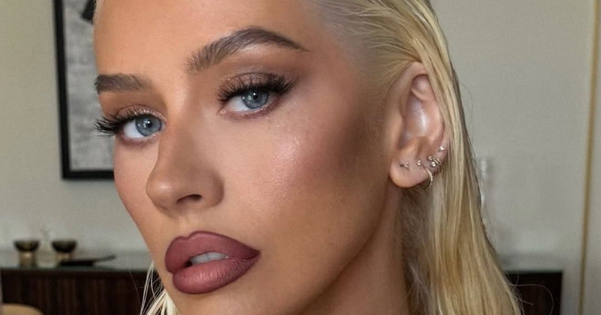 Only Christina Aguilera Would Set Her Nails Ablaze To Signal Her Fiery New Era