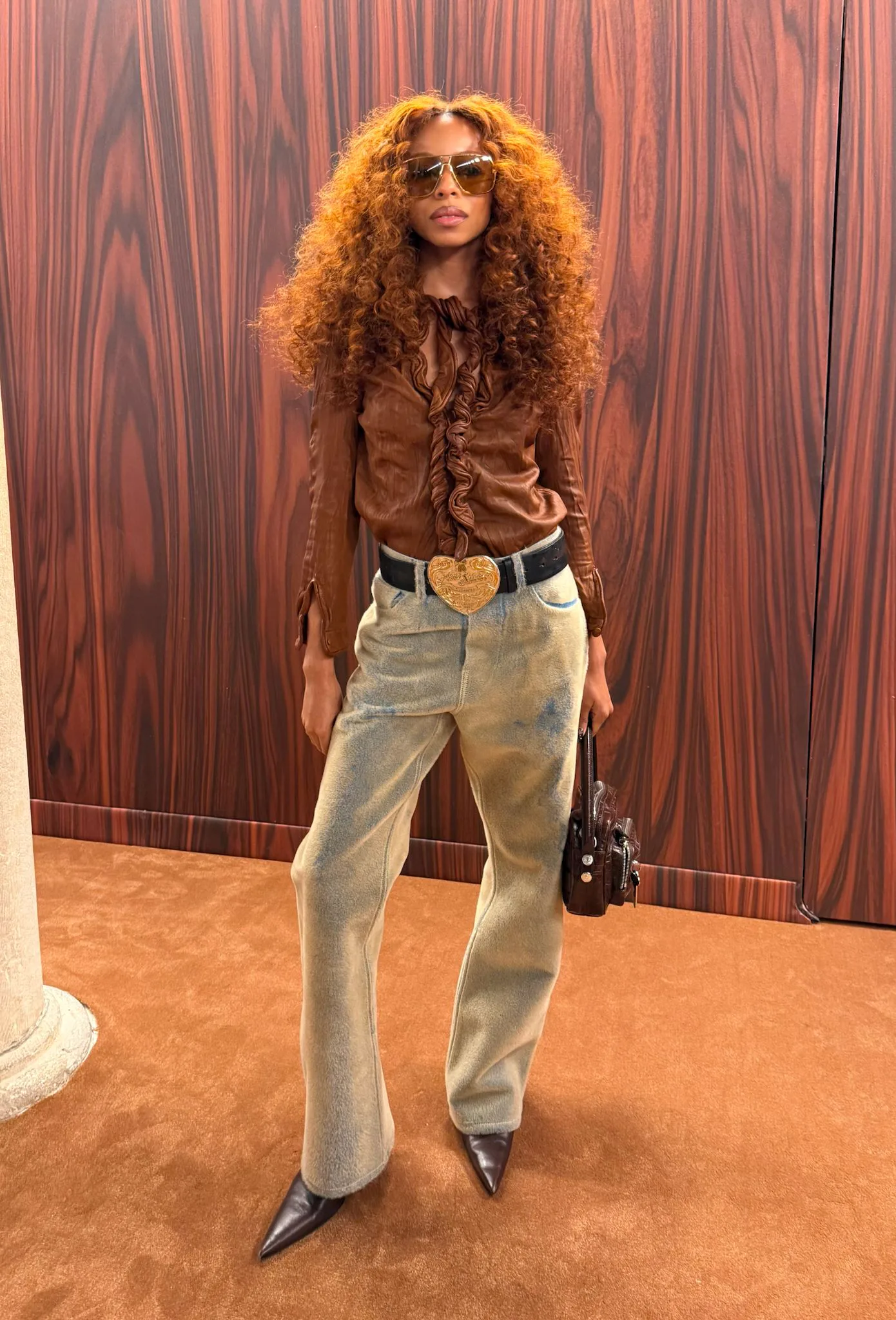 vogue レイニー Ravyn Lenae's Girls Night Out At Acne Studios