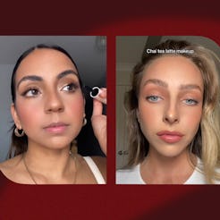 "Chai latte" makeup is trending for fall.