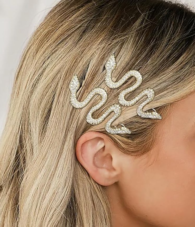 TEBIEKOY Snake Hair Pins (4-Pack)