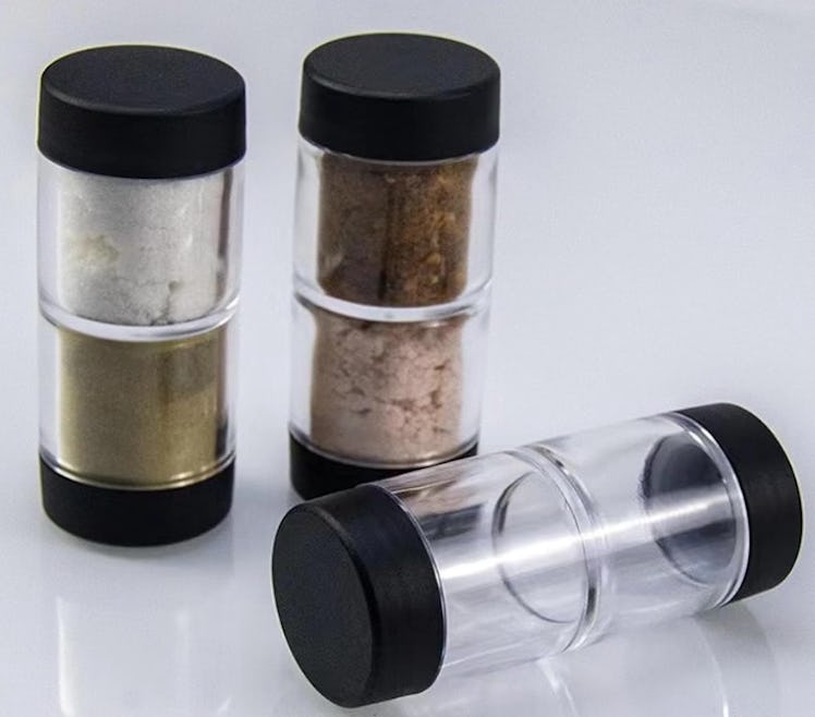 Sunmei Portable 2-In-1 Salt & Pepper Shaker