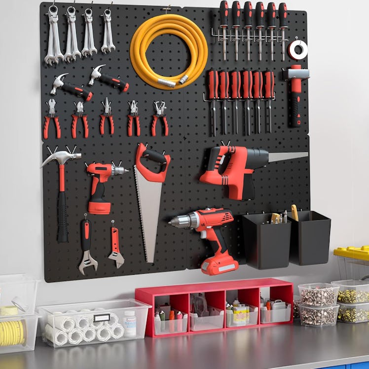 FZK Pegboard Wall Organizers (4-Pack)