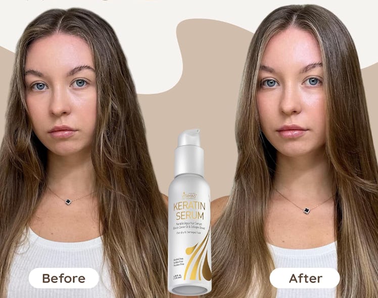 Vitamins Keratin Protein Hair Serum