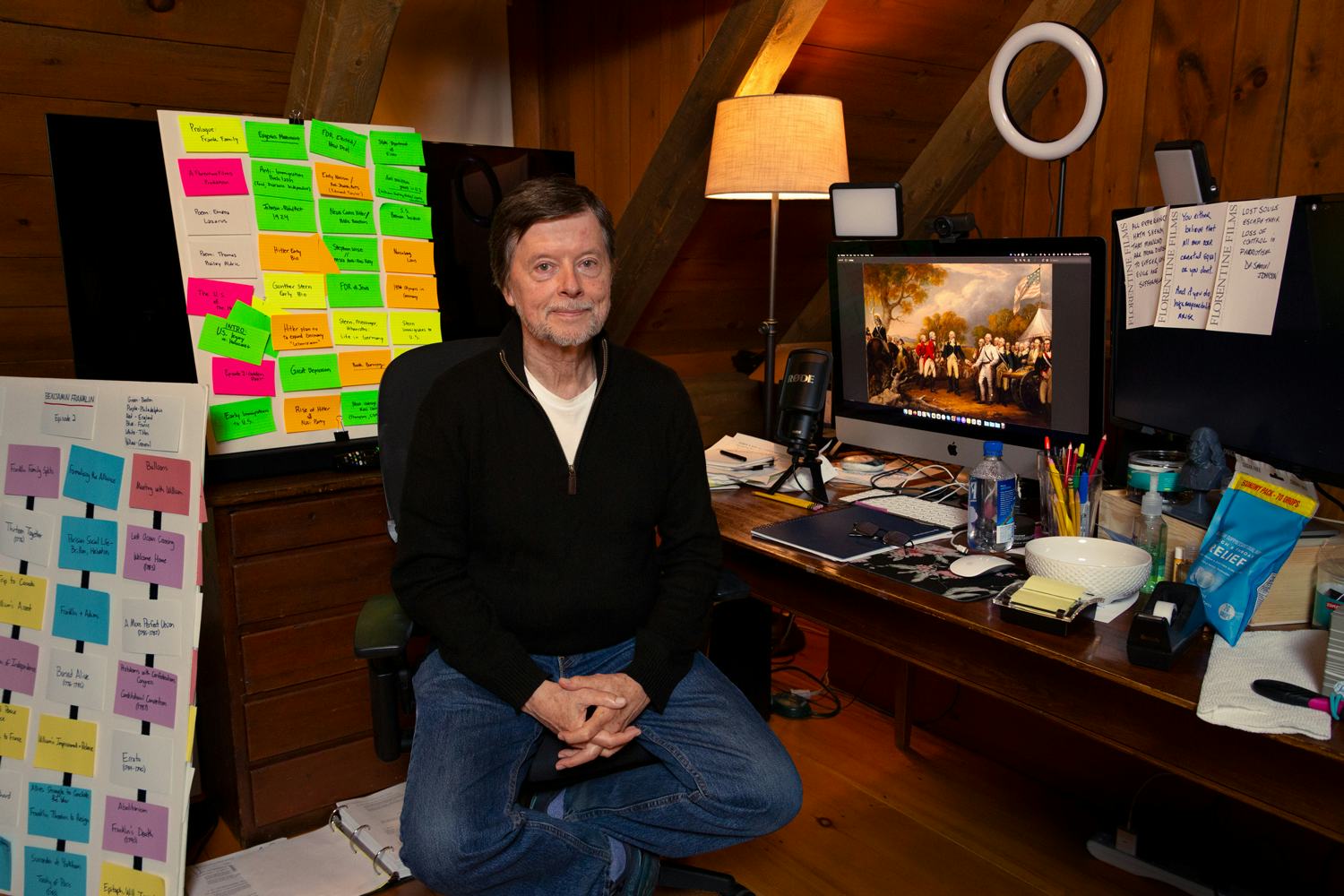 Ken Burns in W Magazine