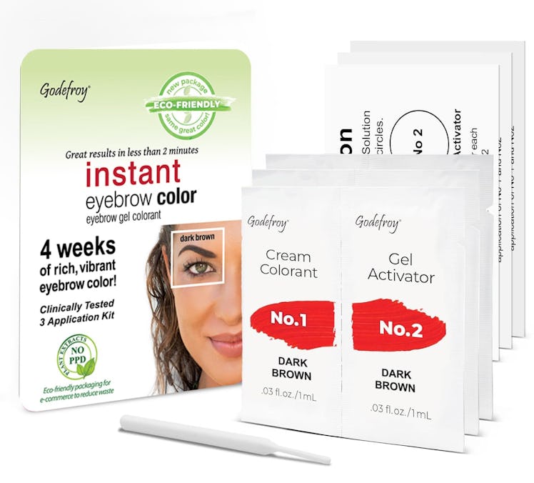 Godefroy Temporary Brow Color Kit (3-Count)
