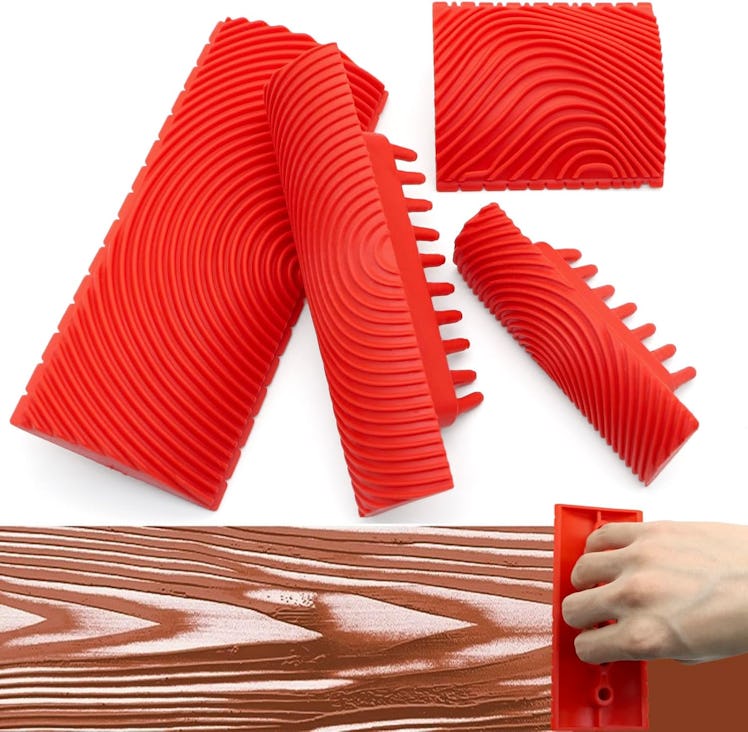 LUTQ Wood Grain Tools (4-Pack)