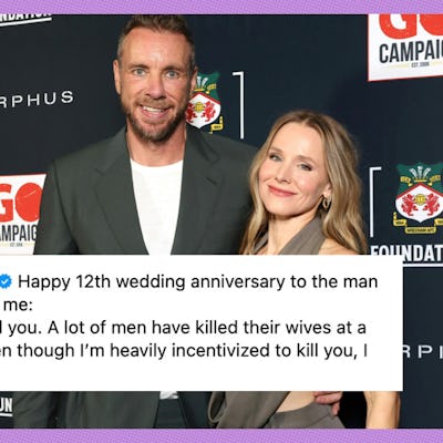Kristen Bell and Dax Shepard.