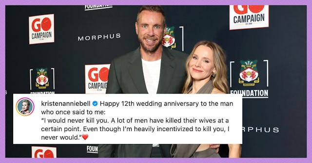 Kristen Bell and Dax Shepard.