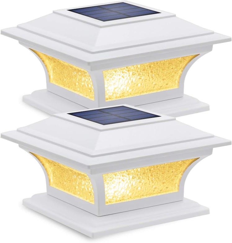 SIEDiNLAR Solar Post Lights (2-Pack)