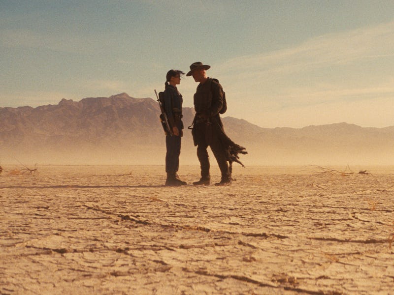 Ella Purnell and Walton Goggins in Fallout