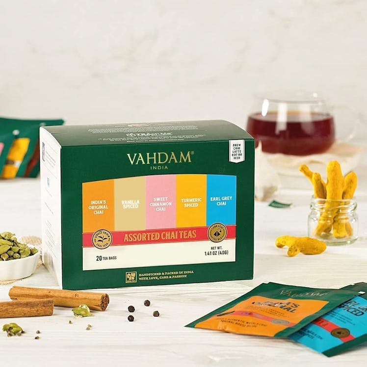 VAHDAM Assorted Chai Tea Sampler Gift Set