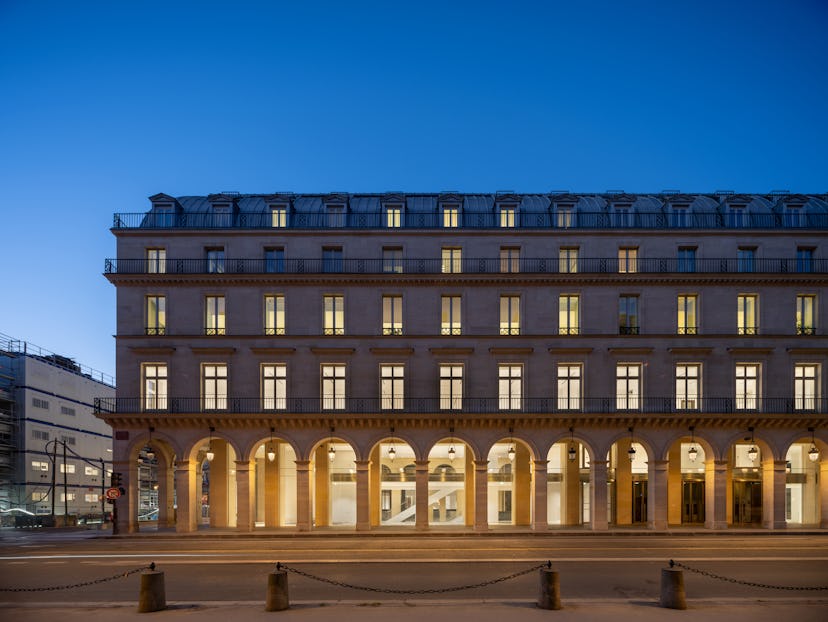 Exterior of the Fondation Cartier for Contemporary Art