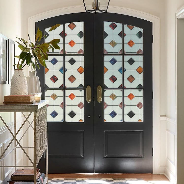 DKTIE Stained Glass Window Film