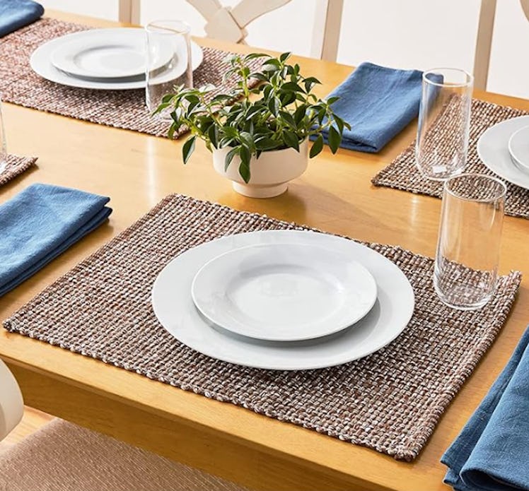 Sweet Home Collection 100% Cotton Placemats (Set of 6)