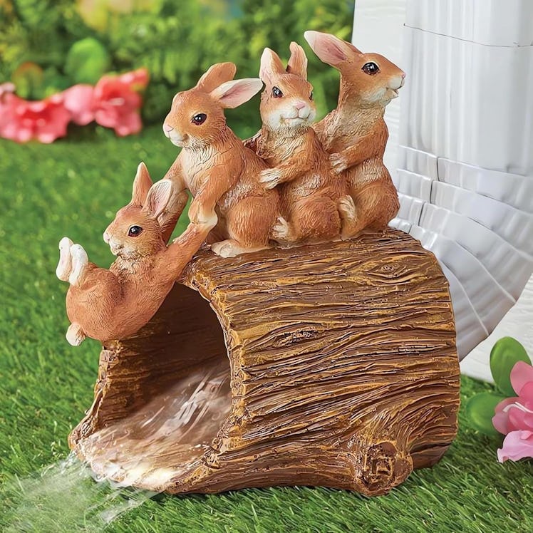 Elenon Rabbit Decorative Gutter Downspout