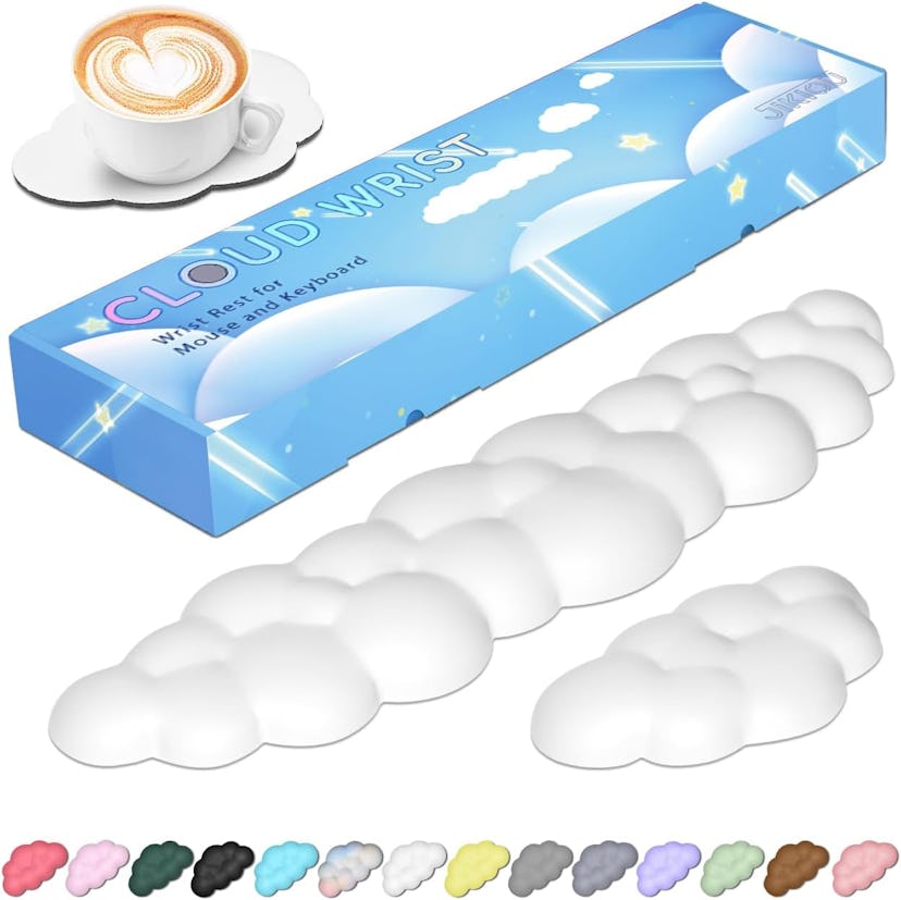 JIKIOU Cloud Keyboard Wrist Rest (3 Pieces)
