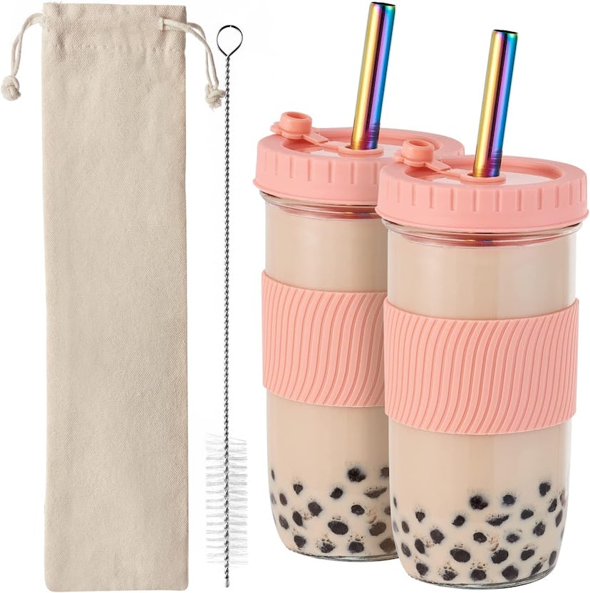 Amyoole Boba Tumbler Cups (2-Pack)