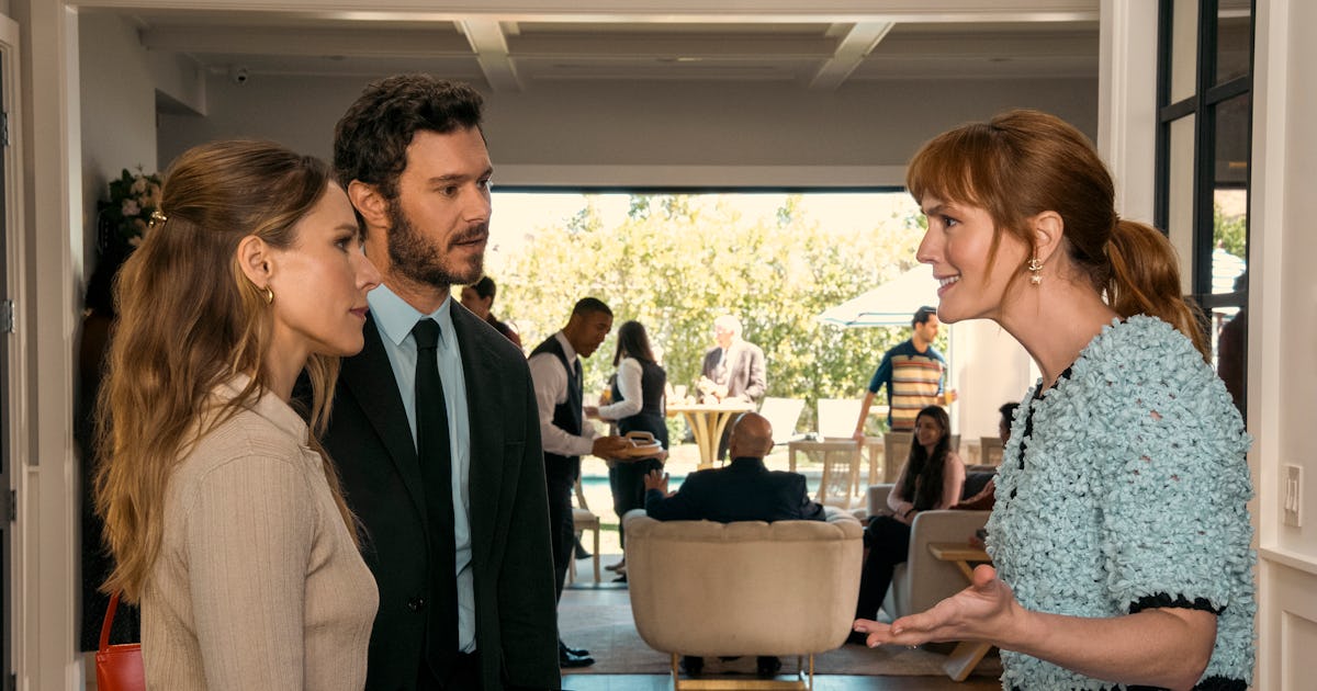 Did You Catch Adam Brody's Winky Line About Leighton Meester In 'Nobody Wants This'?