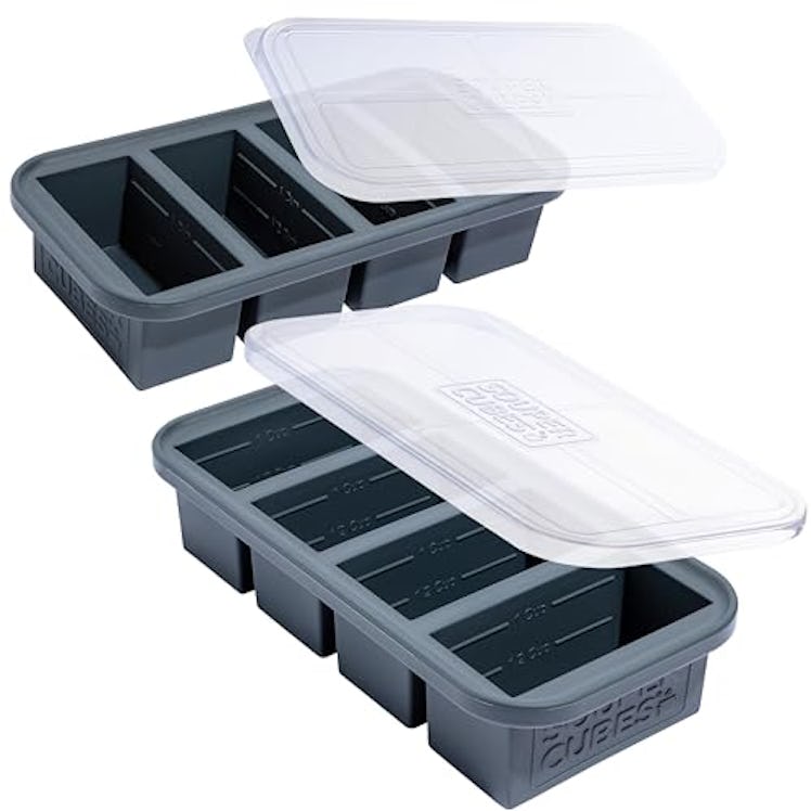 Souper Cubes 1 Cup Silicone Freezer Tray (2-Pack)