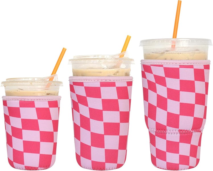 Xumbtvs Reusable Iced Coffee Sleeves (3-Pack)