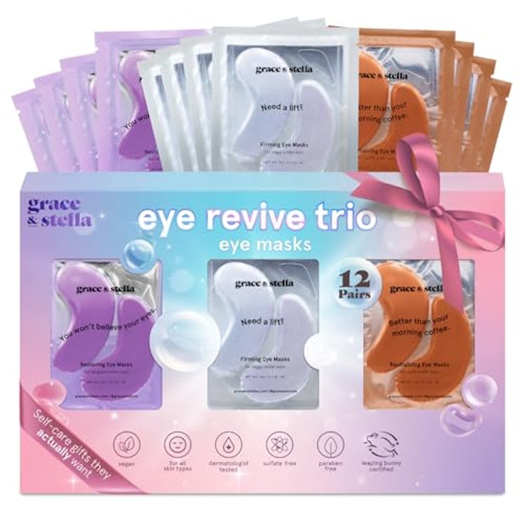 Grace & Stella Under Eye Patches (12-Pack)