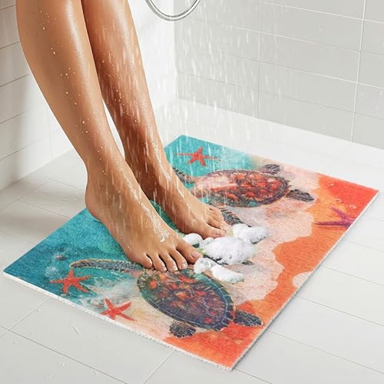 78 Palms Loofah Shower Mat