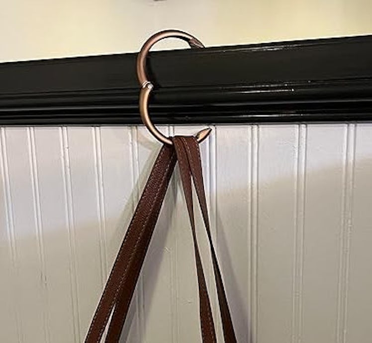 Clipa Polished Copper Bag Hanger 