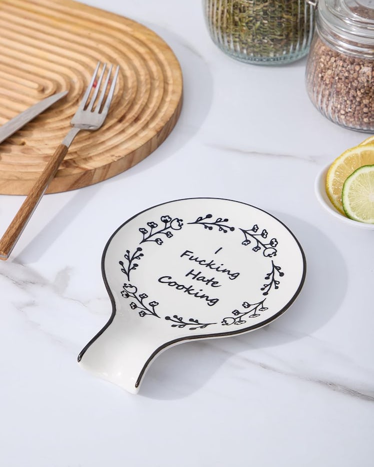 Delpnana Ceramic Spoon Rest