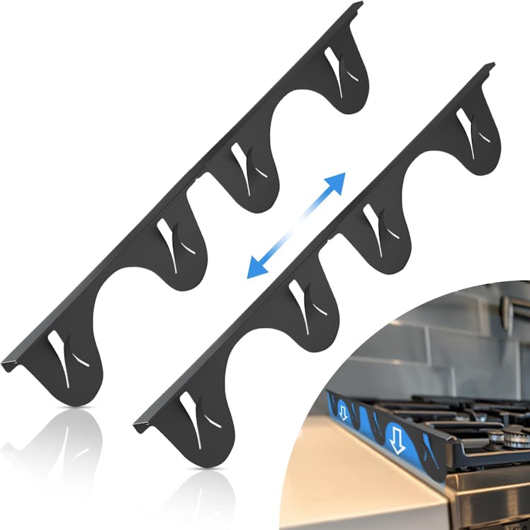WKWWKW Stainless Steel Stove Gap Cover (2-Pack)