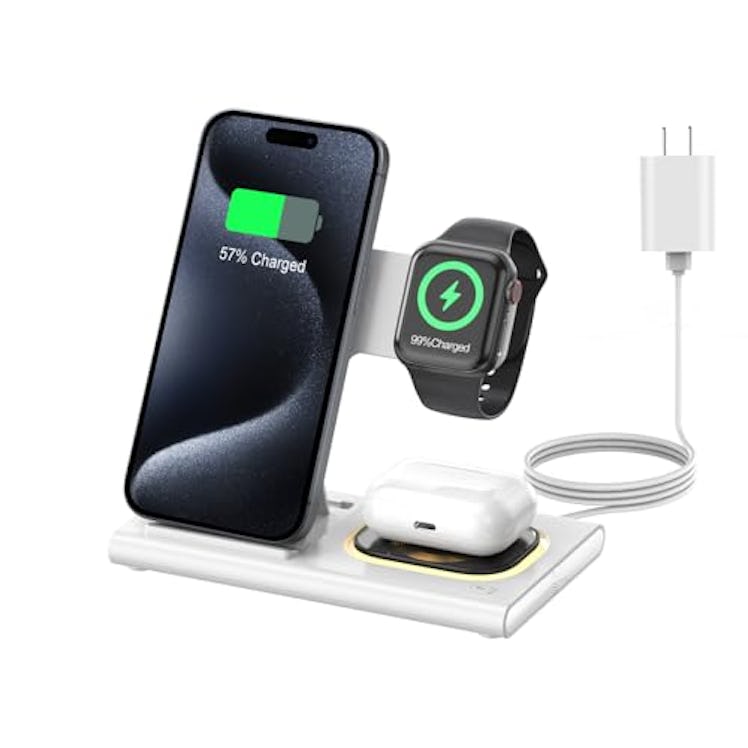 3-in-1 Foldable Charging Station for Apple Products