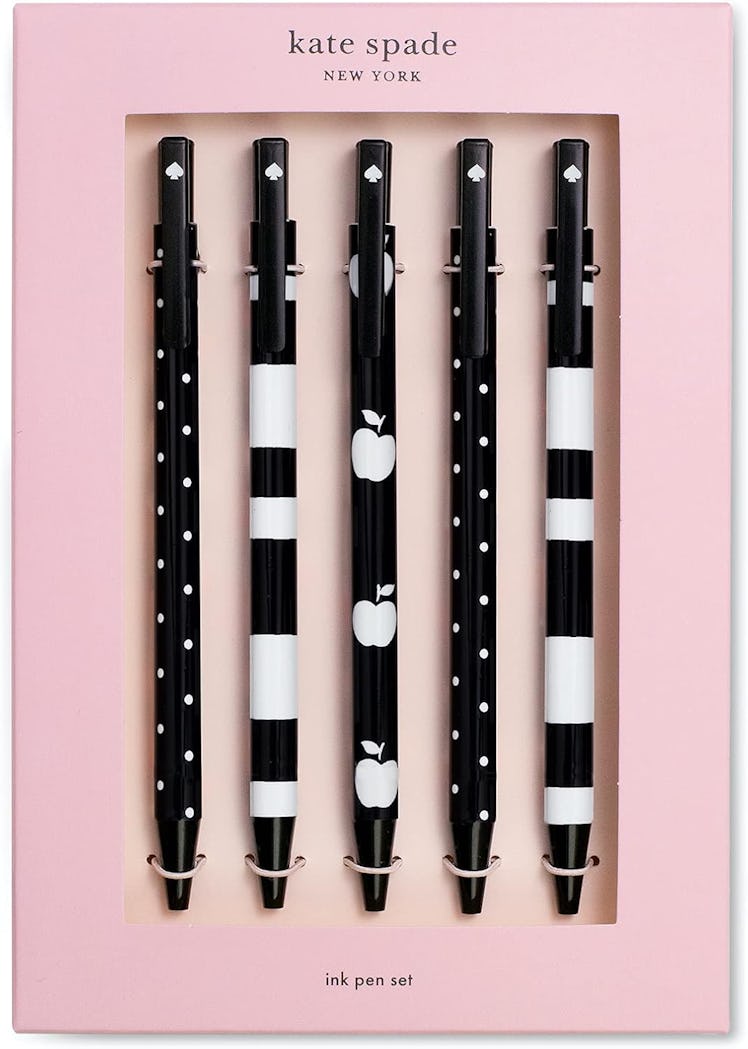 Kate Spade New York Click Pens (Set of 5)