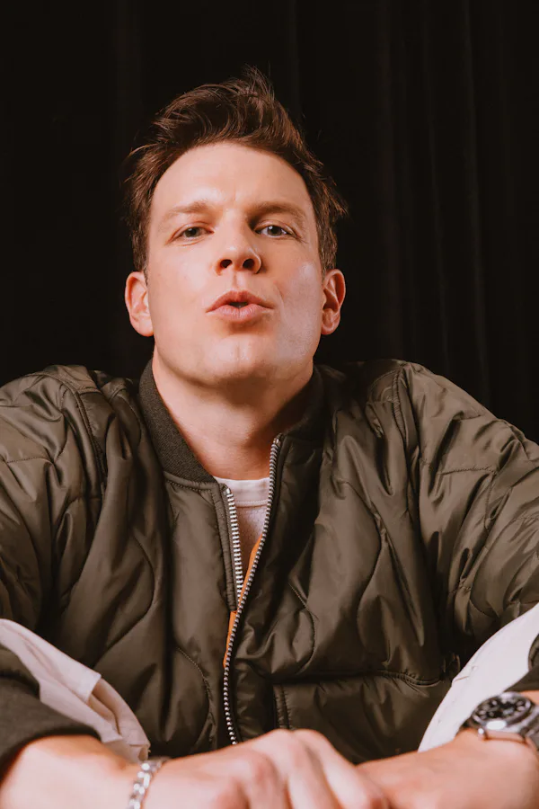 Actor Jake Lacy stars in the new Peacock series "All Her Fault."