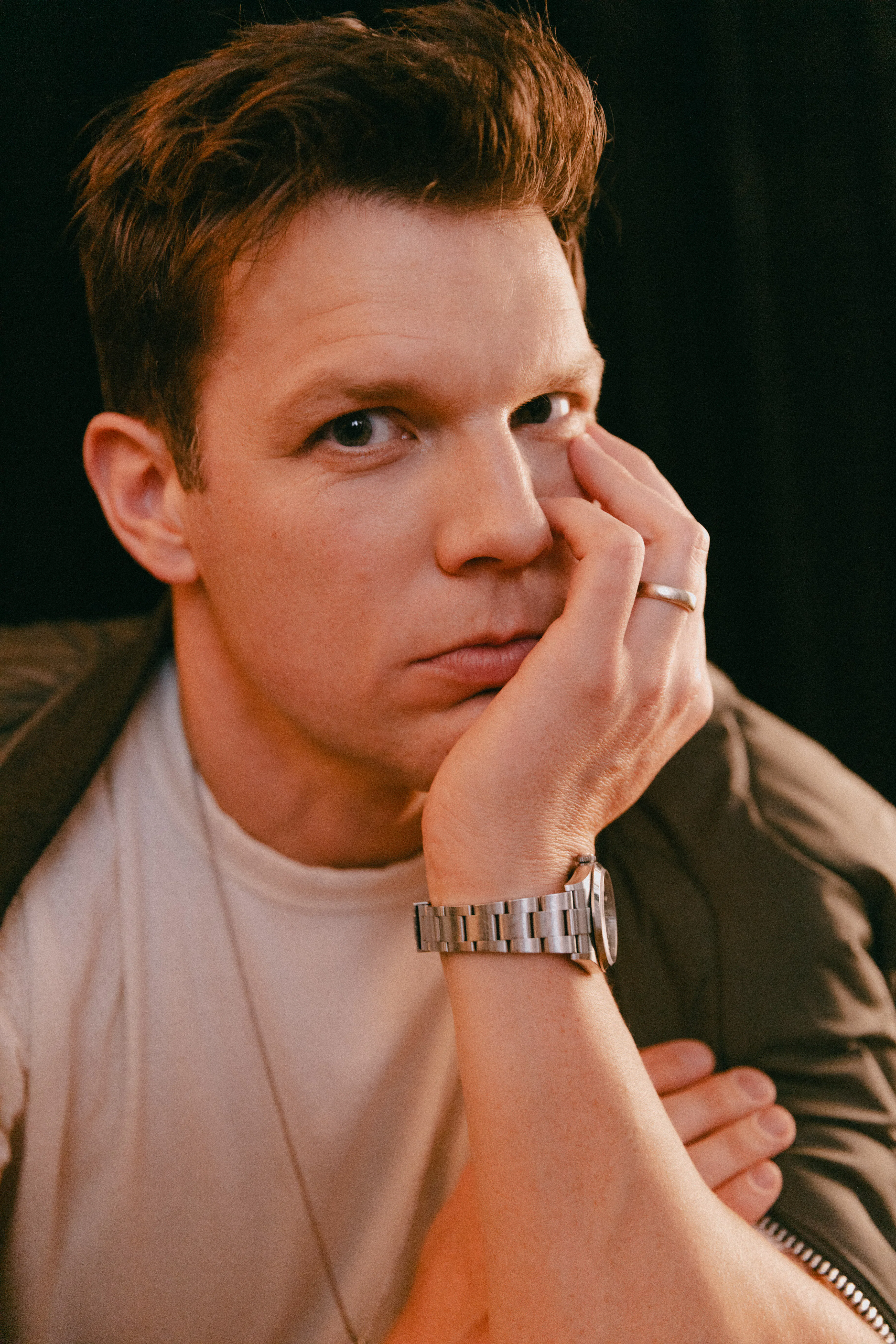 Actor Jake Lacy stars in the new Peacock series "All Her Fault."