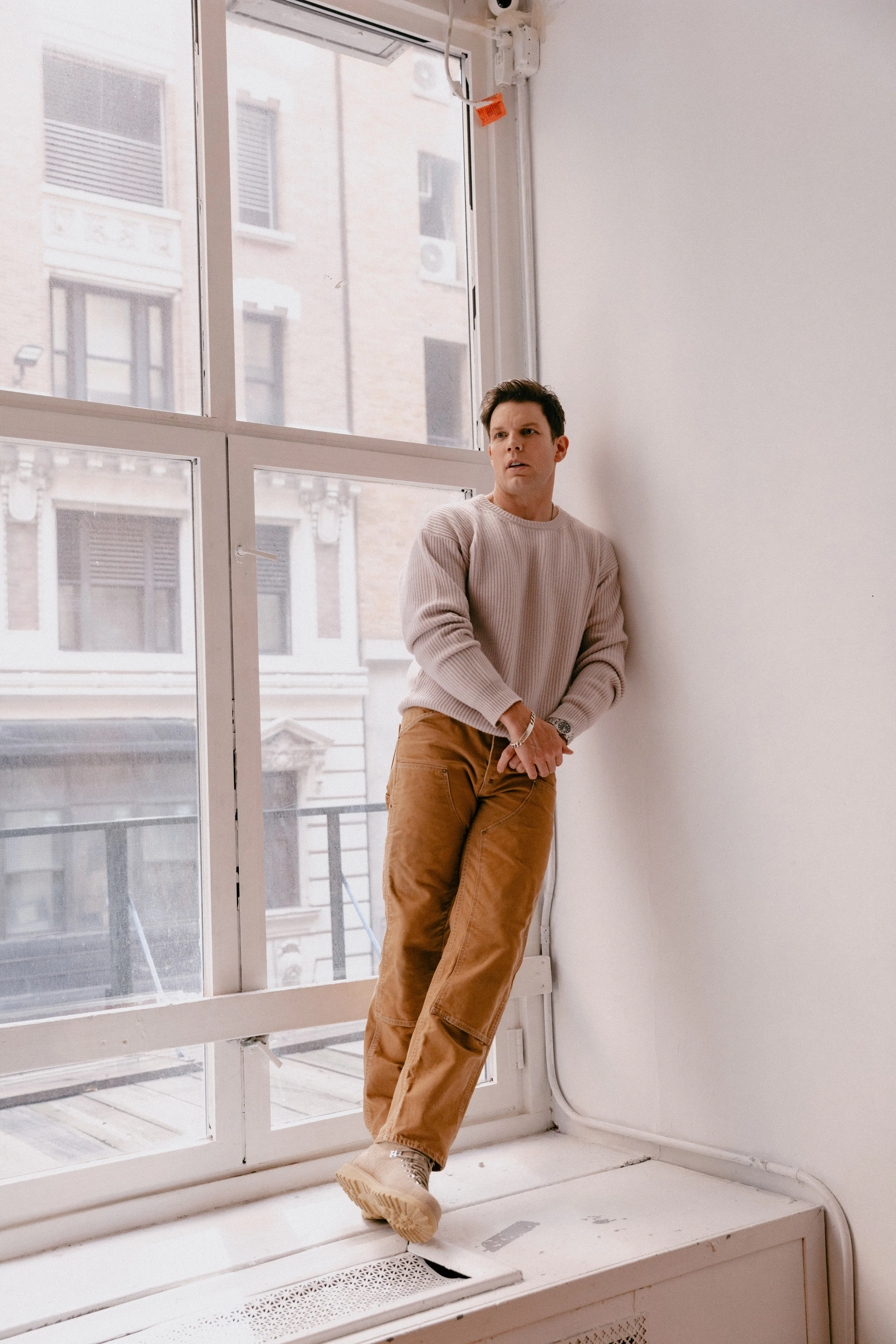Actor Jake Lacy stars in the new Peacock series "All Her Fault."