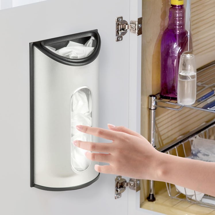 Honey-Can-Do Stainless Steel Plastic Bag Saver 