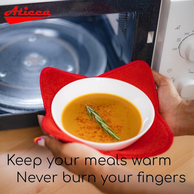 Microwave Bowl Cozy Holders (4-Pack)