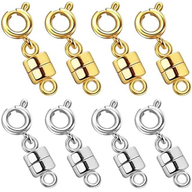 OHINGLT Strong Magnetic Necklace Clasps (8-Pack)