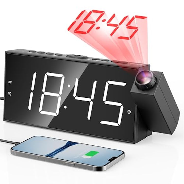 Mesqool Digital Projector Alarm Clock